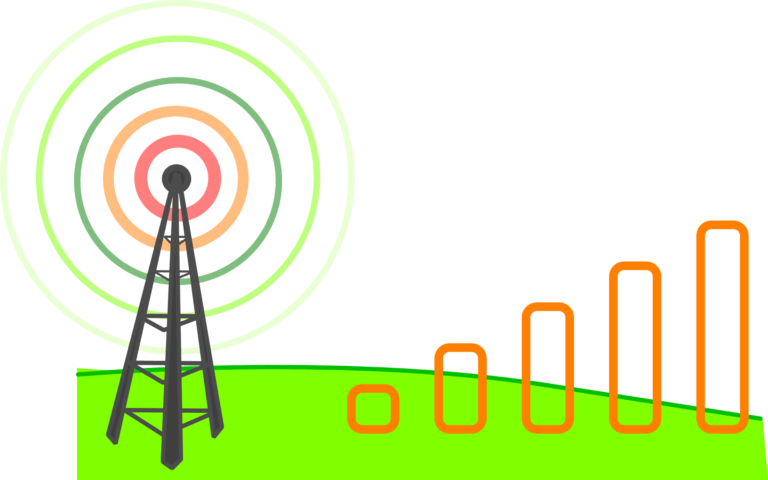 2.5G Signal transmission masts cell tower